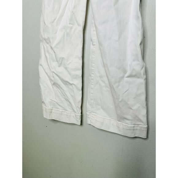 JOES Women's Off-White Avery Ankle Cut Denim Blend Wide-Leg Jeans Size 28 - Picture 11 of 16